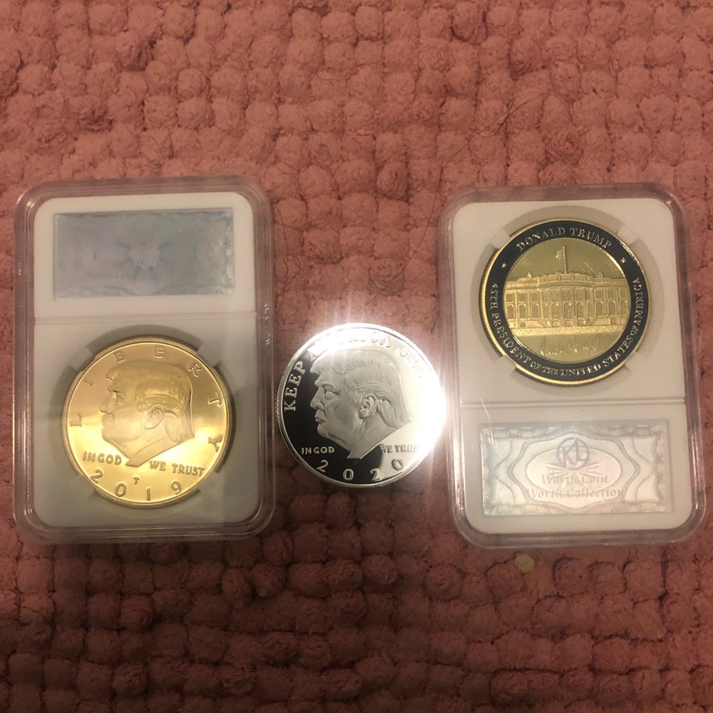 Vaulted RARE Trump Coins